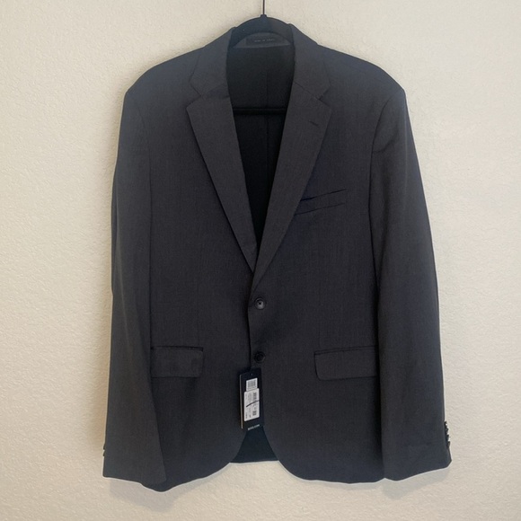 BOSS Hugo Boss Slim Fit 2pc Suit Medium Grey 42R - Picture 10 of 17